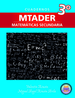 Cuadernos Mtader. Matemáticas